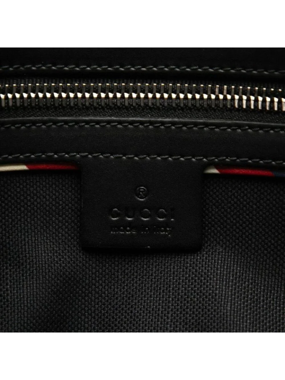 ★SOLD★ Gucci Courier Soft GG Supreme Body Bag Black Multicolo - Picture 5 of 6